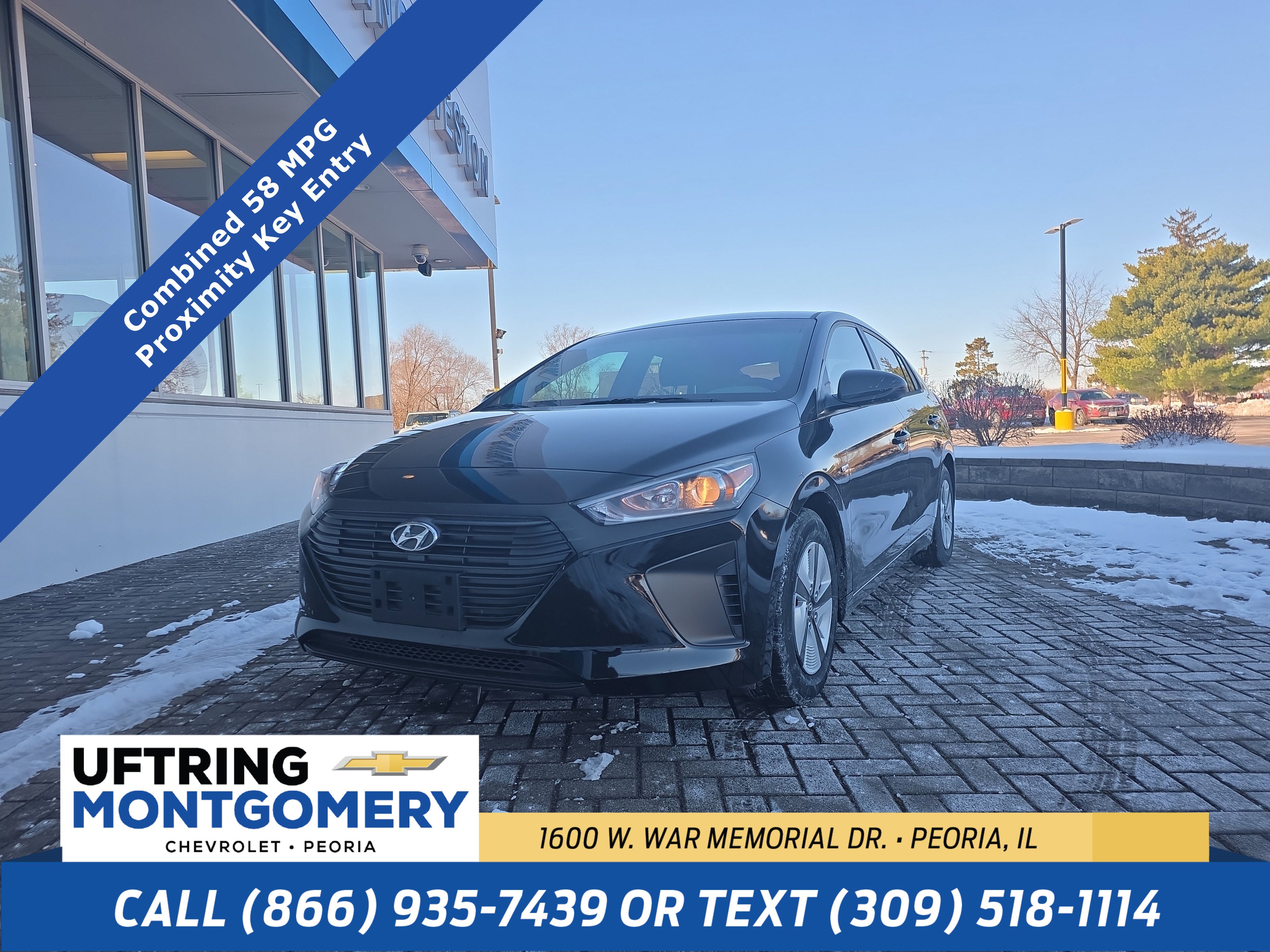 2019 Hyundai Ioniq Blue