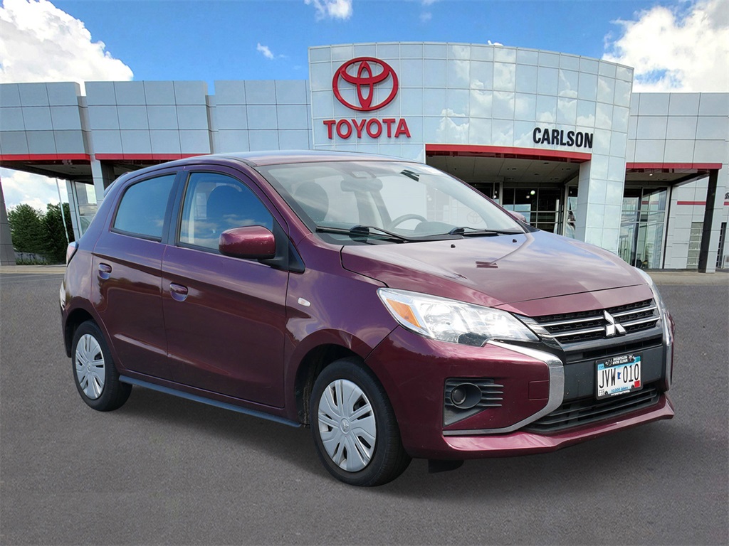 Used 2021 Mitsubishi Mirage ES with VIN ML32AUHJXMH001368 for sale in Minneapolis, Minnesota