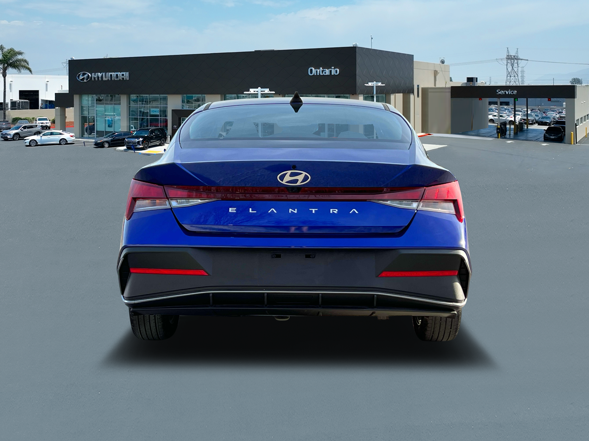 New 2024 Intense Blue Hyundai SEL image 6
