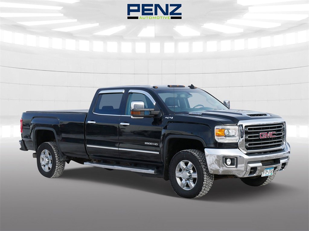 Used 2019 GMC Sierra 2500HD SLT with VIN 1GT12REYXKF244305 for sale in Rochester, Minnesota