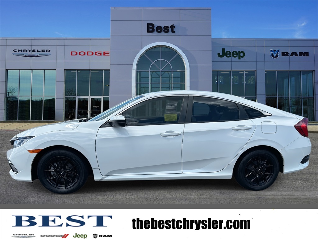 Used 2019 Honda Civic LX with VIN 2HGFC2F66KH547962 for sale in Plymouth, MA
