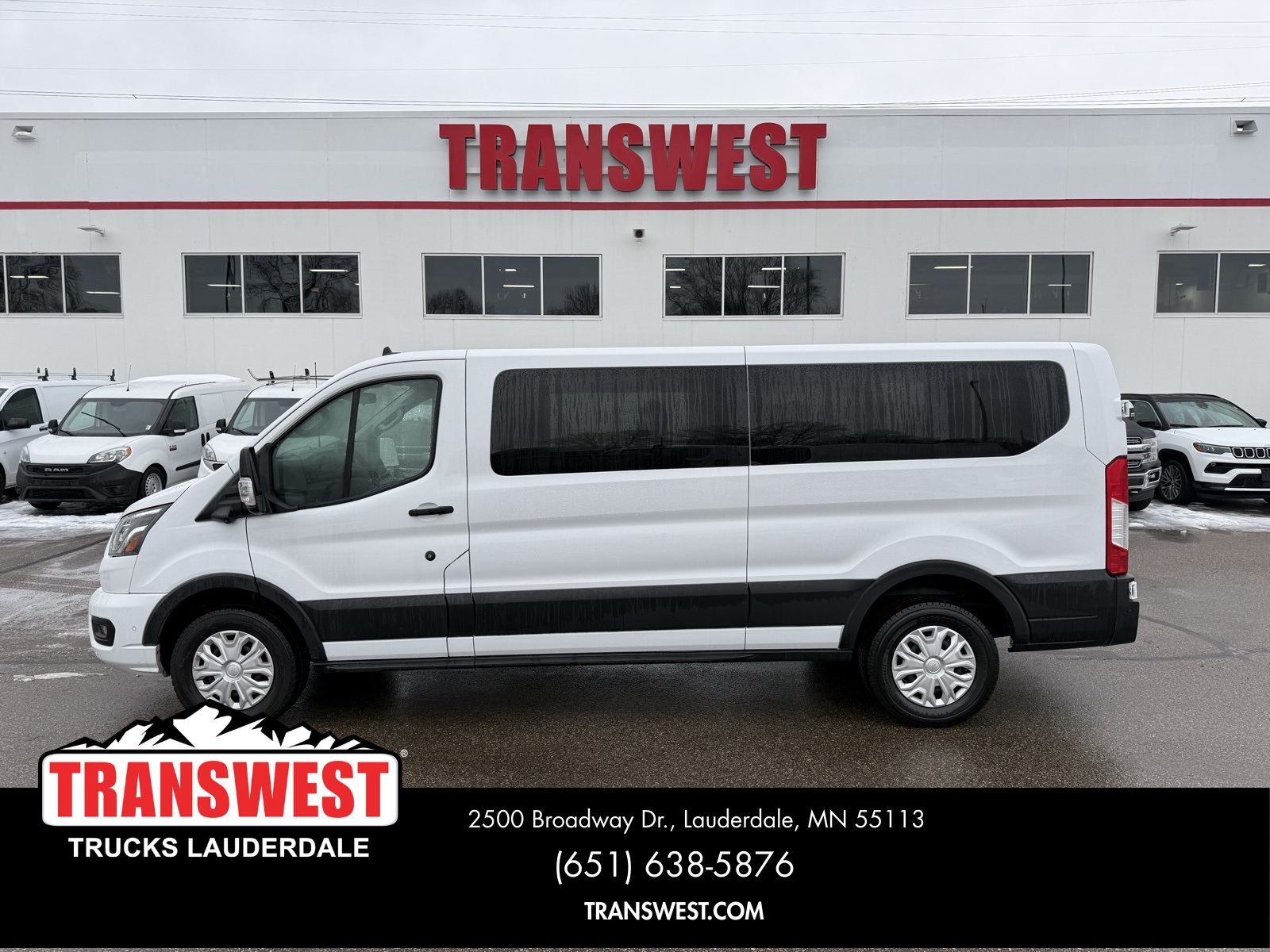 Used 2023 Ford Transit Passenger Van XLT with VIN 1FDAX2Y83PKA48950 for sale in Minneapolis, Minnesota