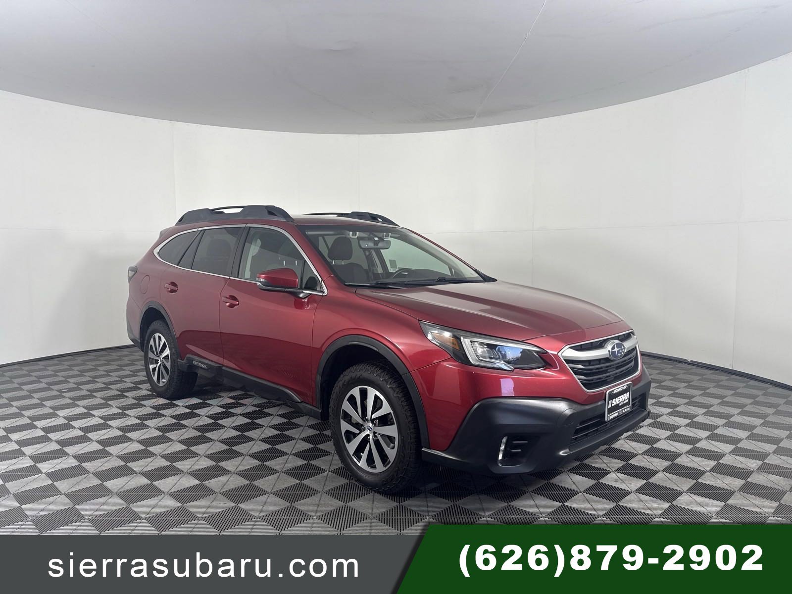 Used 2020 Crimson Red Pearl Subaru Premium image 1