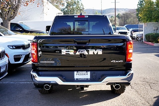 New 2025 Diamond Black Crystal Pearl-Coat Exterior Paint RAM Big Horn/Lone Star image 10