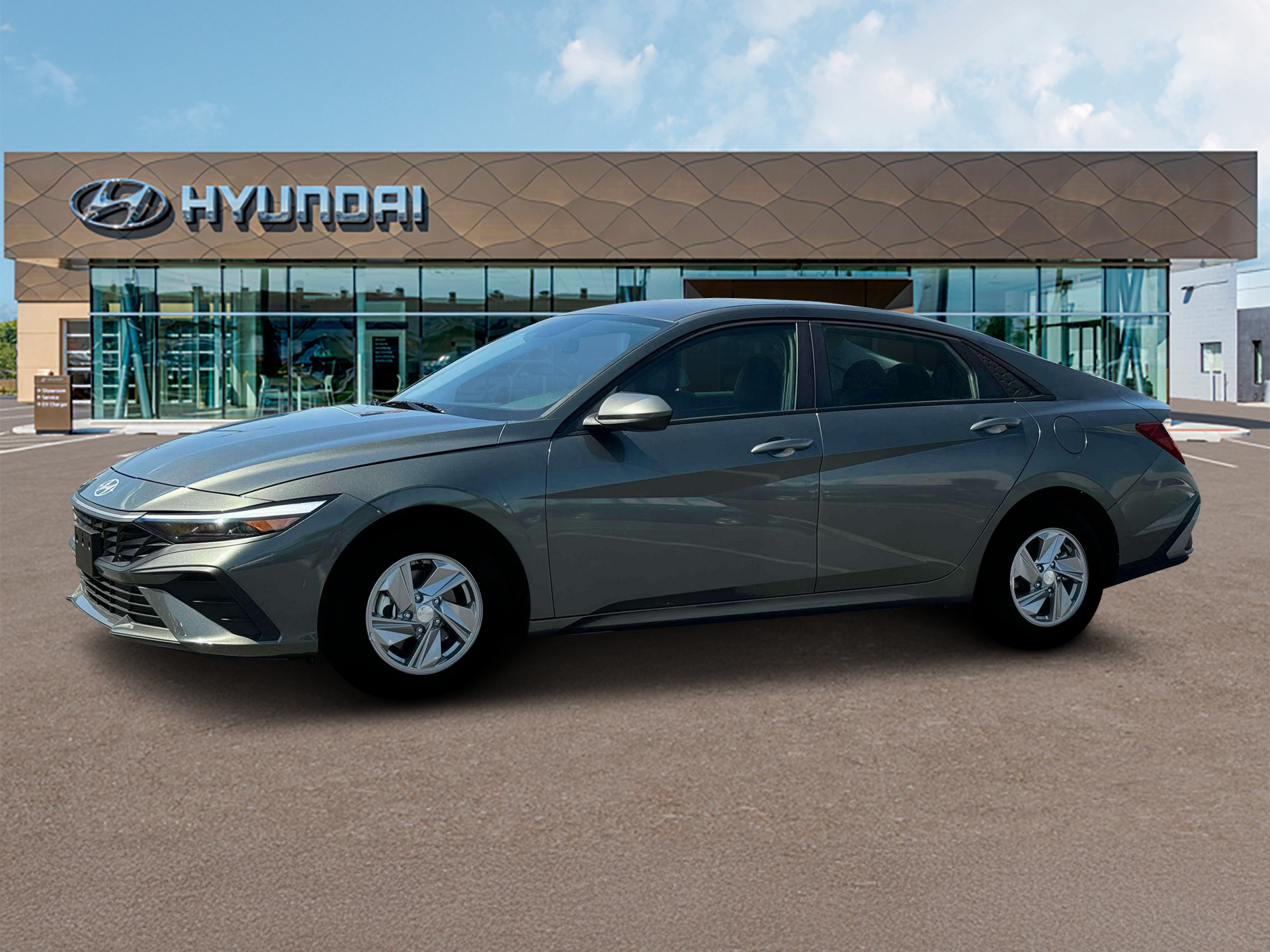 New 2025 Gray Hyundai SE image 2
