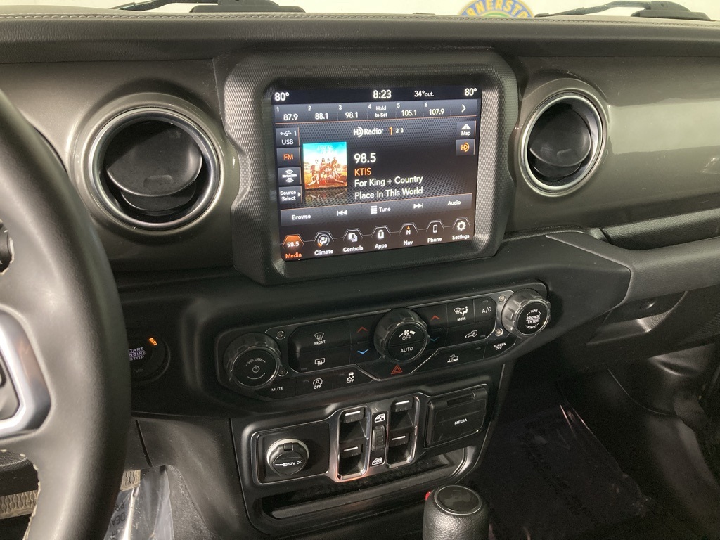 Used 2023 Jeep Wrangler 4-Door Sahara with VIN 1C4HJXEG4PW586949 for sale in Elk River, Minnesota