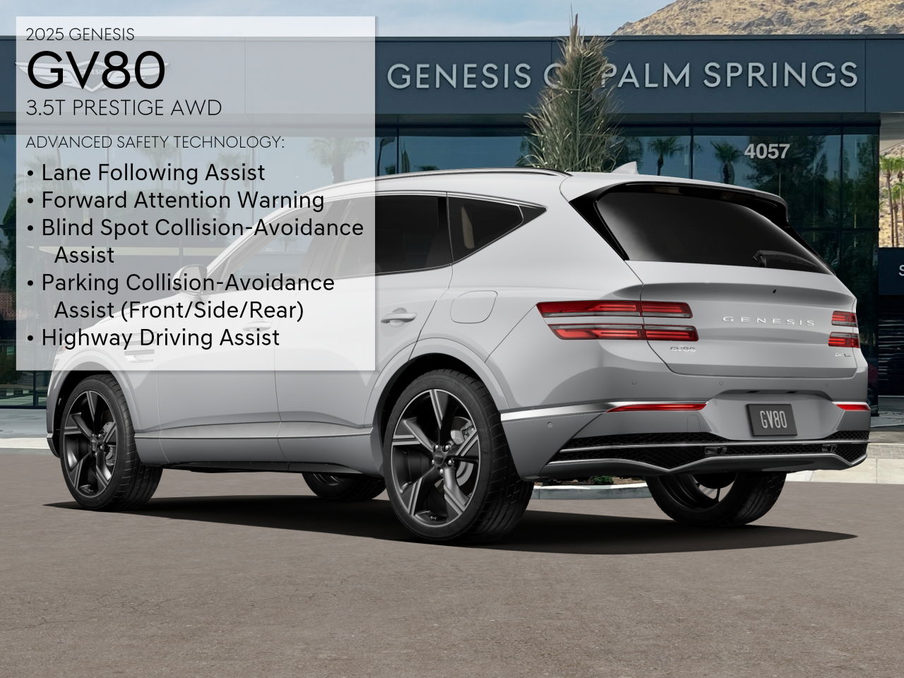 2025 Genesis GV80 3.5T Prestige AWD photo 4
