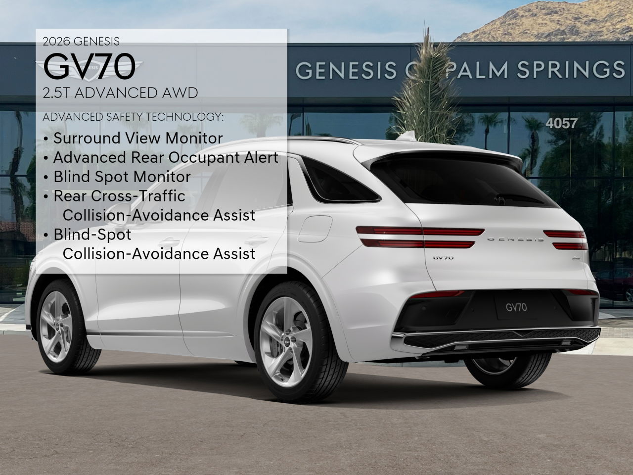 2026 Genesis GV70 2.5T Advanced photo 5
