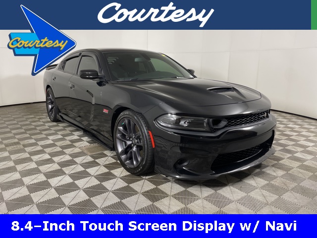 Certified Used 2023 Black Dodge R/T Scat Pack image 1
