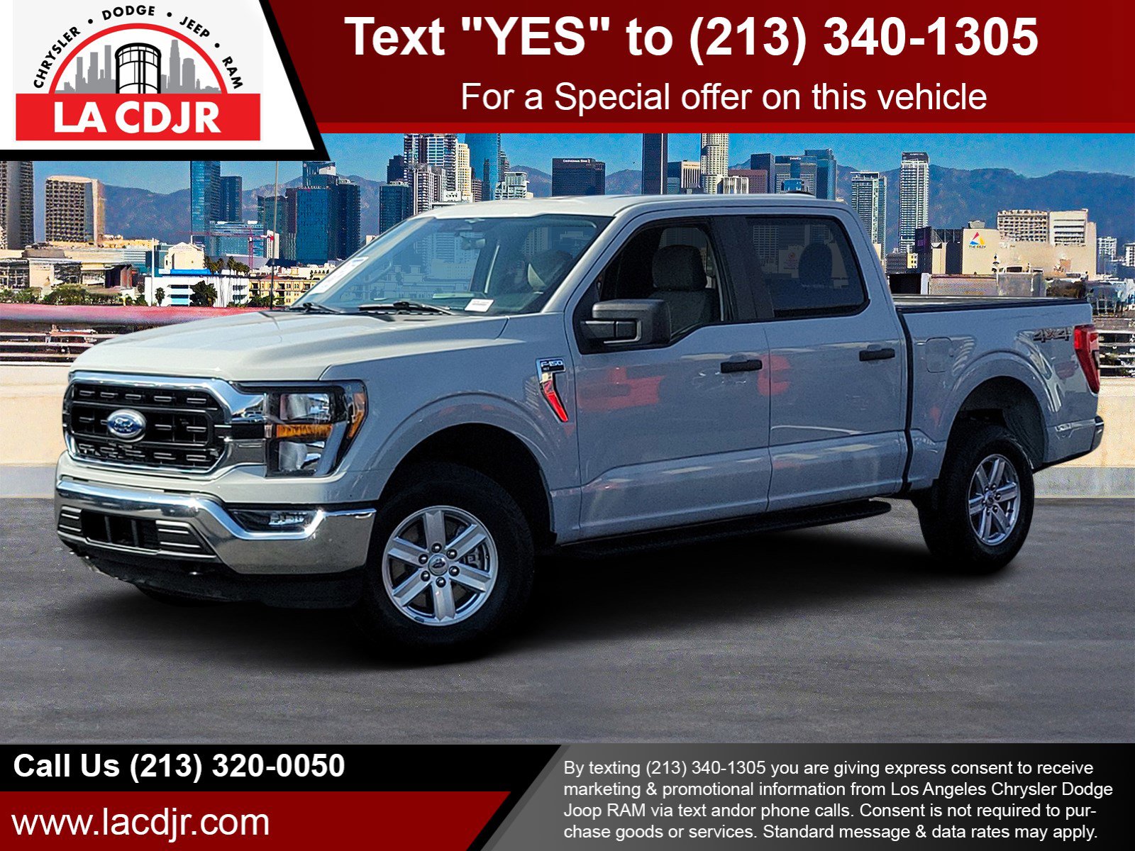 Used 2023 Oxford White Ford XLT image 1