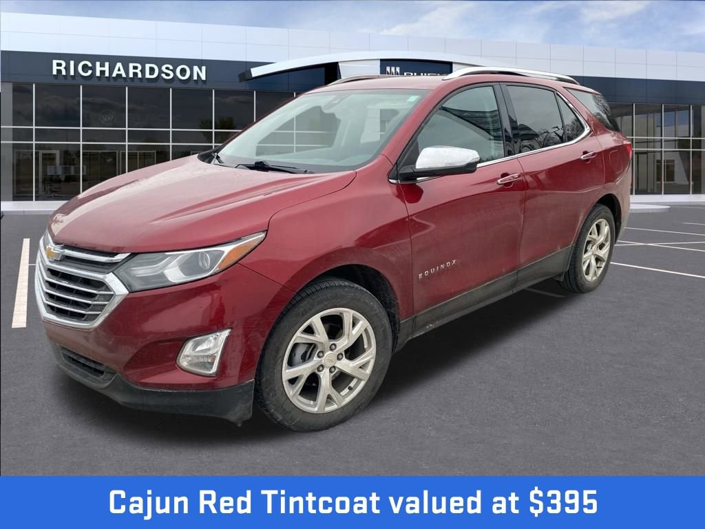 Used 2020 Chevrolet Equinox Premier with VIN 3GNAXXEV3LS595122 for sale in Midland, MI