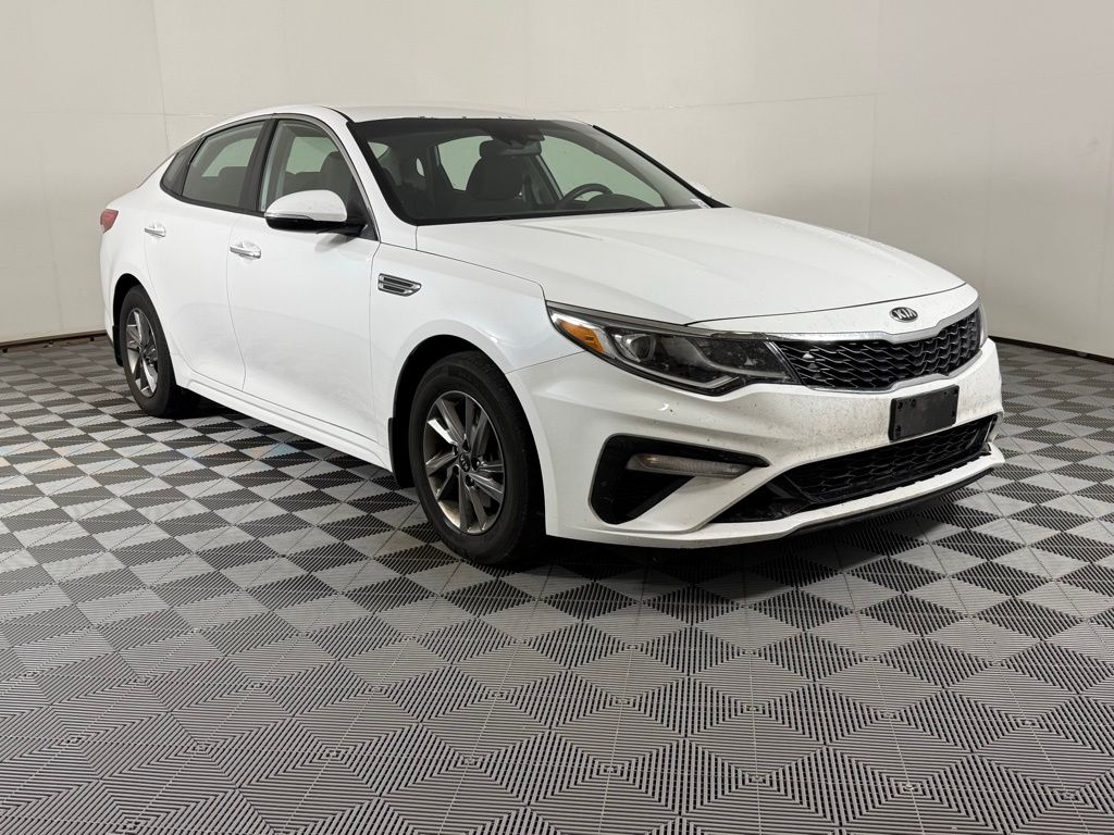 Used 2019 Kia Optima LX with VIN 5XXGT4L3XKG313013 for sale in Champaign, IL