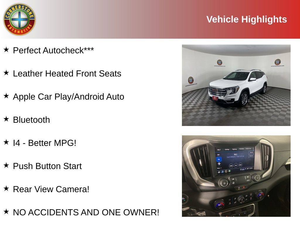 Used 2024 GMC Terrain SLT with VIN 3GKALVEG0RL378287 for sale in Elk River, Minnesota