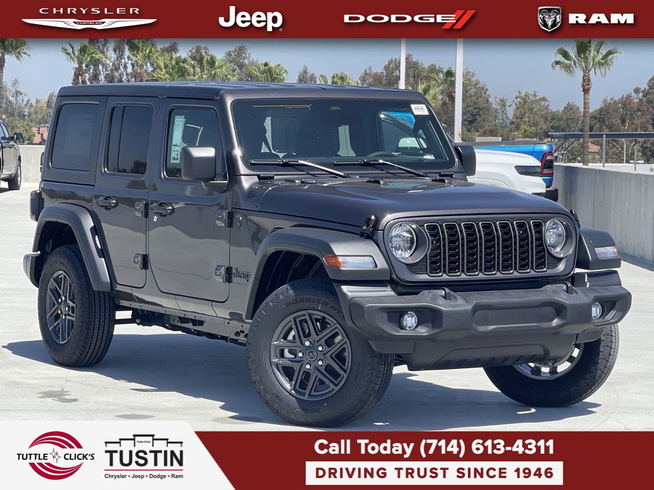 New 2025 Jeep Wrangler Sport S Sport Utility in Irvine #T250196