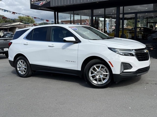 Used 2022 Chevrolet Equinox LT with VIN 3GNAXJEV3NS146877 for sale in Middlesboro, KY