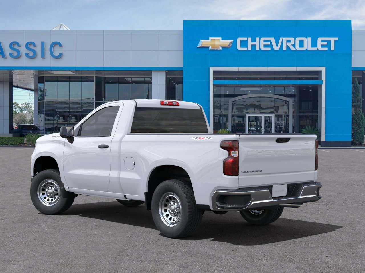 2024 Chevrolet Silverado 1500 WT White at Classic Elite Chevrolet Sugar Land