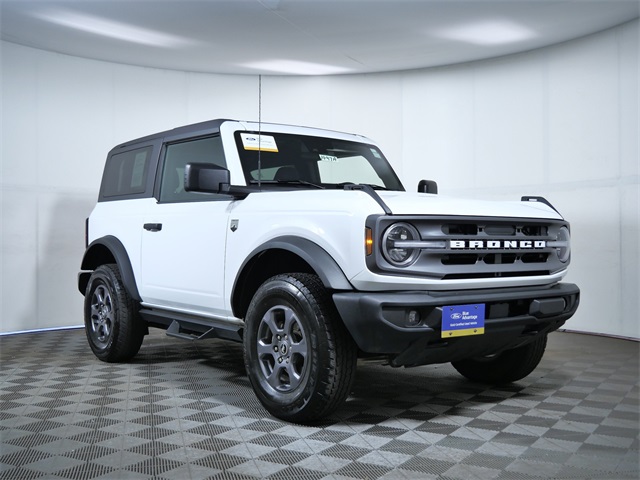 Certified 2023 Ford Bronco 2-Door Big Bend with VIN 1FMDE5AP0PLB21806 for sale in Apple Valley, Minnesota