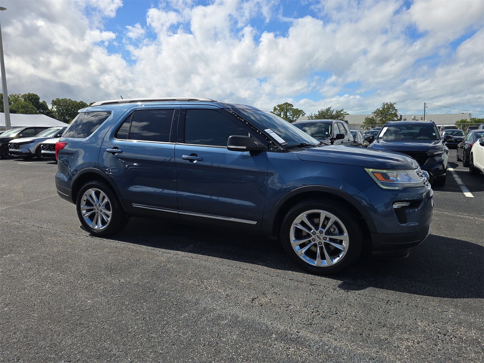 Used 2019 Ford Explorer XLT with VIN 1FM5K7D82KGB19764 for sale in Port Richey, FL