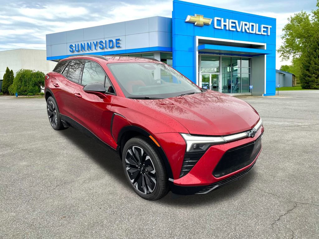 Used 2024 Chevrolet Blazer EV RS with VIN 3GNKDCRJ5RS126457 for sale in Elyria, OH