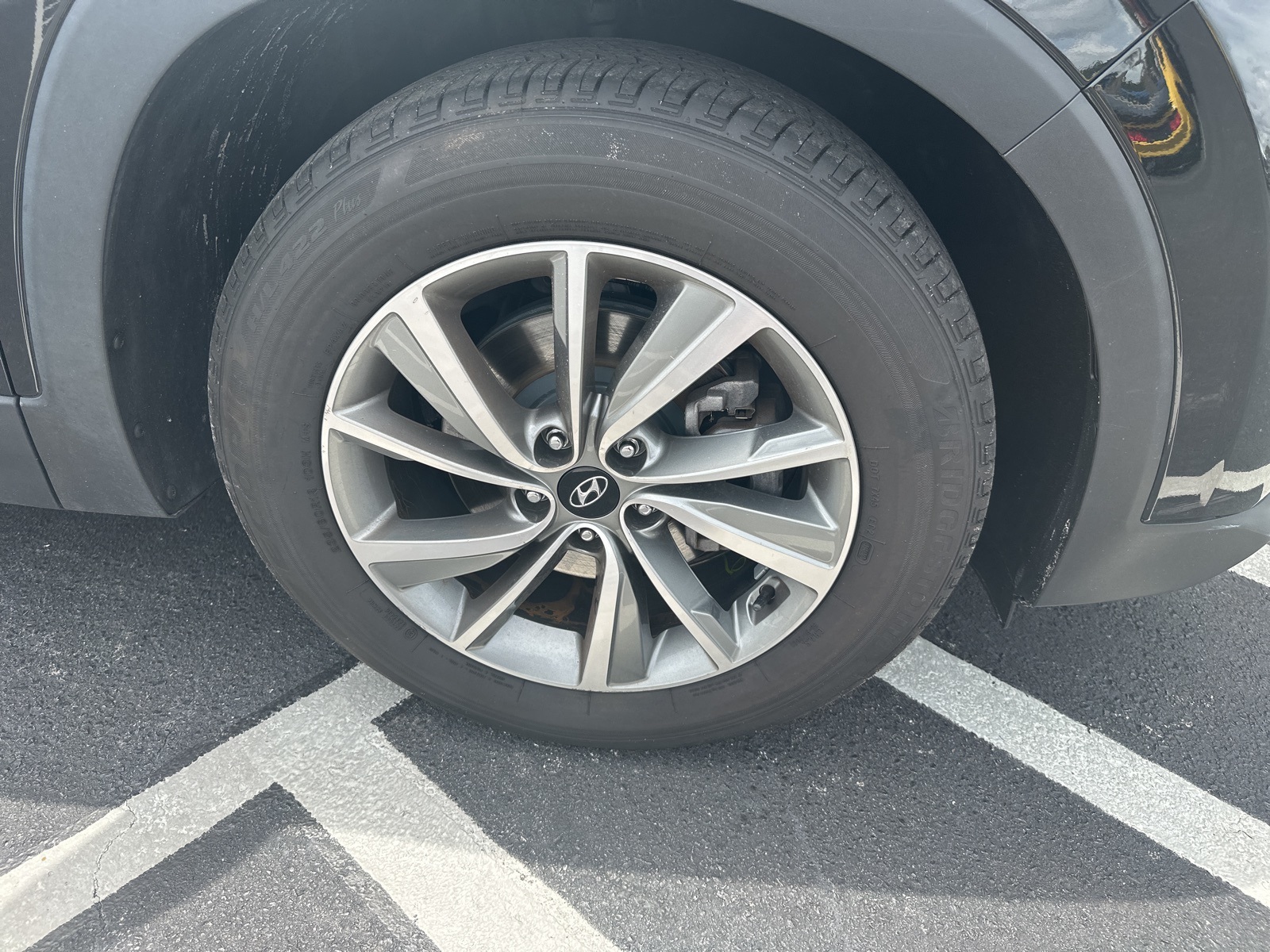 Used 2019 Hyundai Santa Fe Limited with VIN 5NMS5CAD3KH000395 for sale in Spring Hill, FL