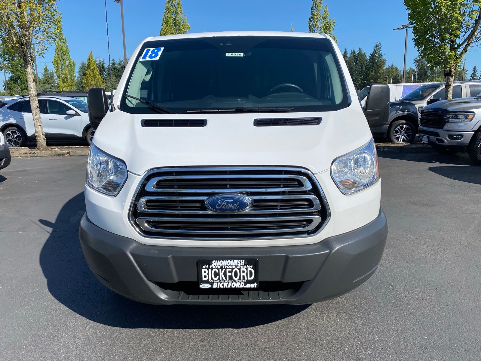 Used 2018 Ford Transit Van Base with VIN 1FTYR1ZM9JKB07316 for sale in Snohomish, WA