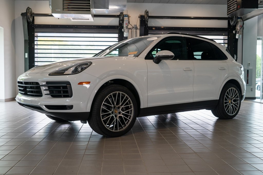 Certified Used 2023 White Porsche Platinum Edition image 1