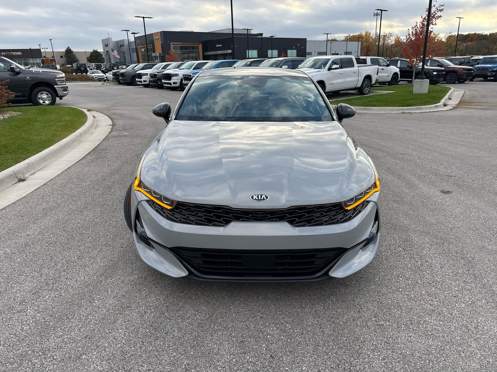 Used 2021 Kia K5 GT-Line with VIN 5XXG64J27MG067557 for sale in Kansas City