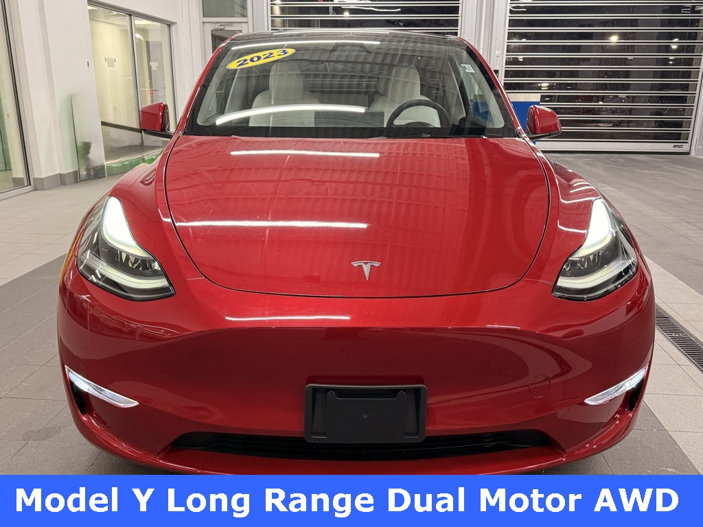 Used 2023 Tesla Model Y Long Range with VIN 7SAYGAEE2PF962209 for sale in Methuen, MA