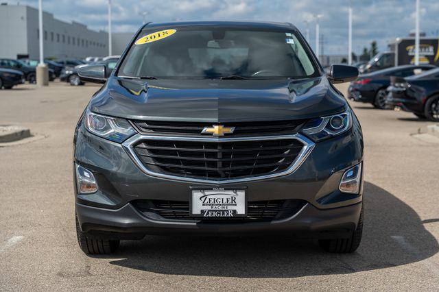 Used 2018 Chevrolet Equinox LT with VIN 3GNAXSEV1JS593823 for sale in Sturtevant, WI