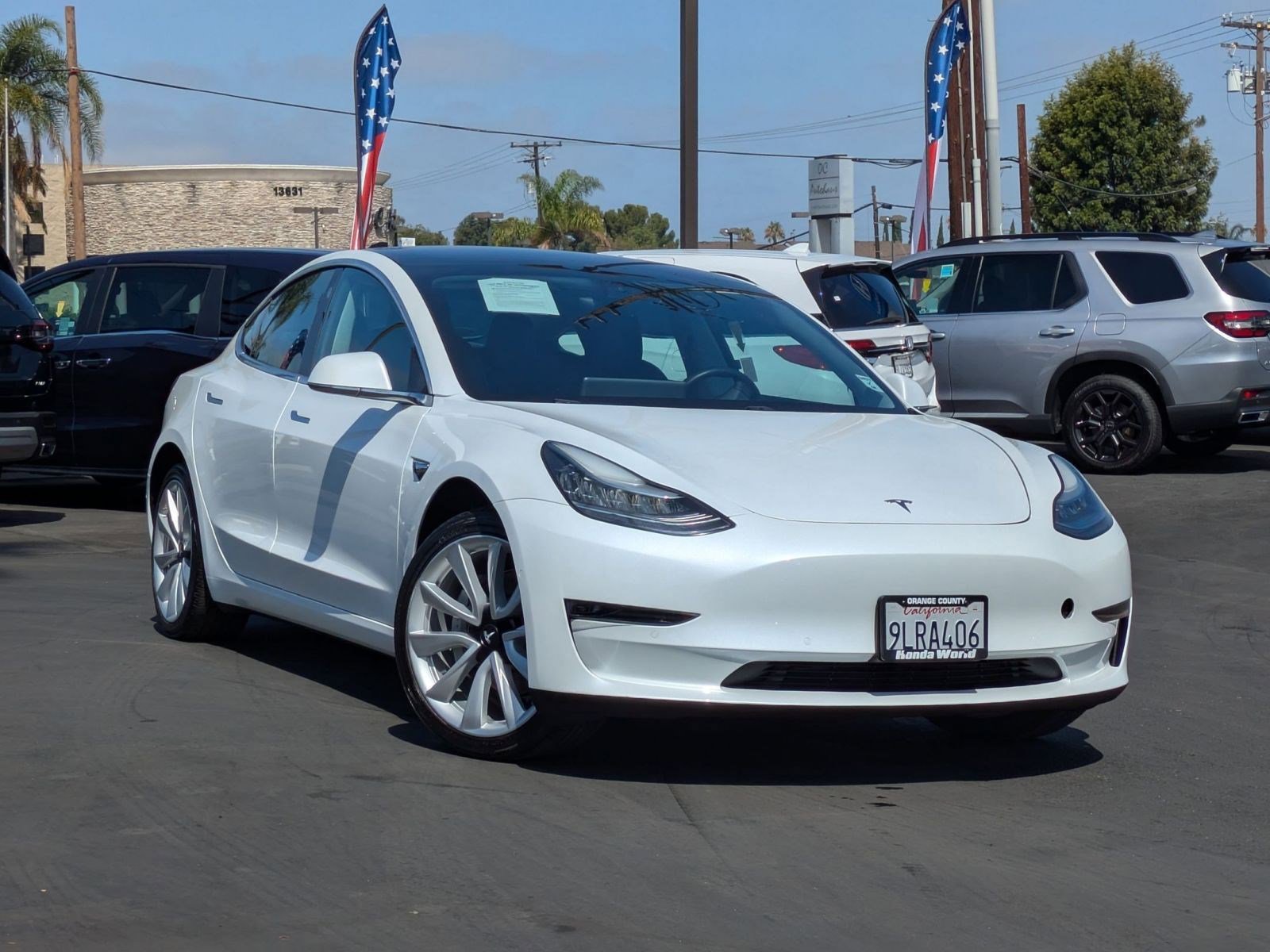 Used 2019 Tesla Model 3 Base with VIN 5YJ3E1EA9KF440776 for sale in Westminster, CA