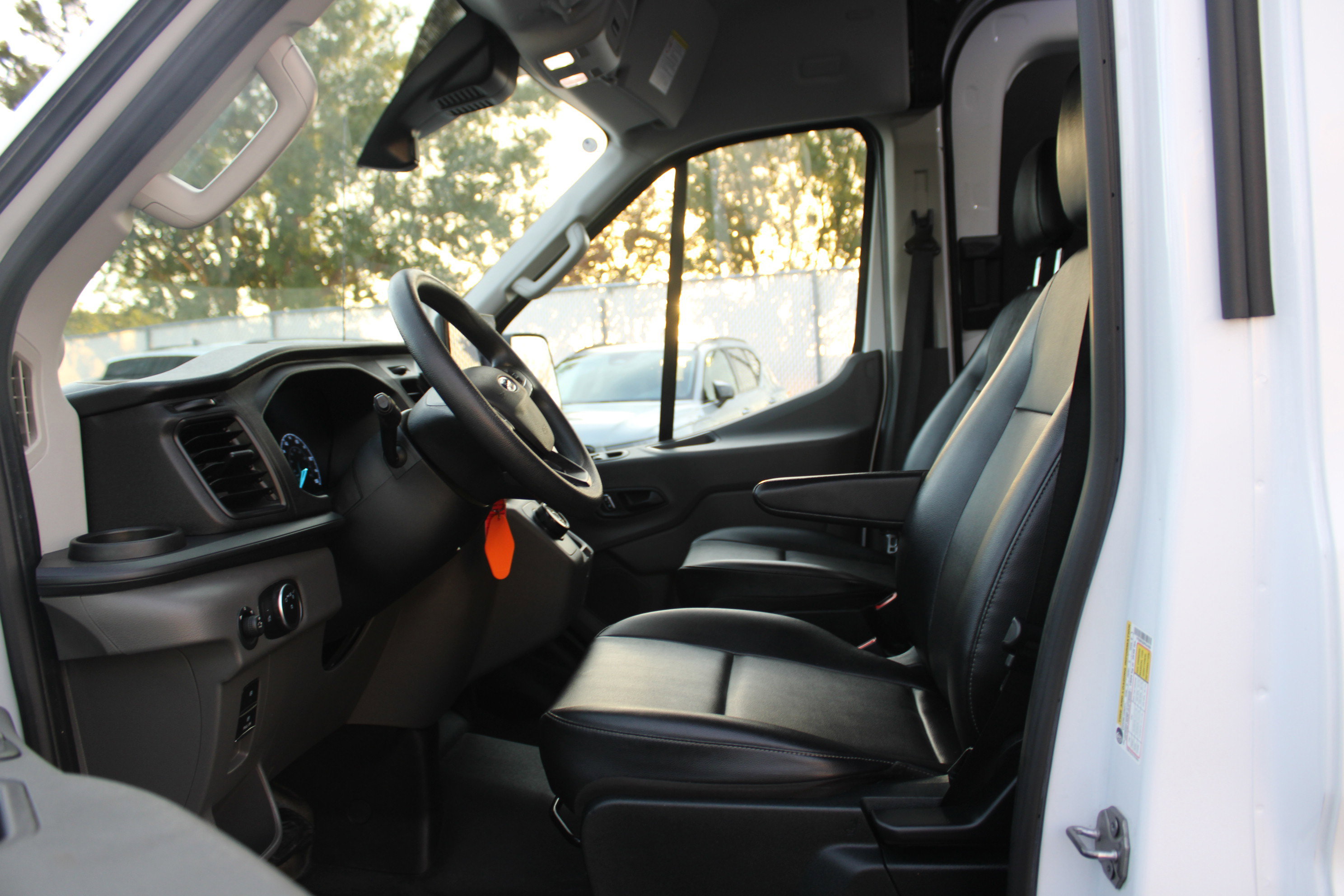 Used 2023 Ford E-Transit Cargo Van Base with VIN 1FTBW9CK8PKA44058 for sale in Wichita, KS