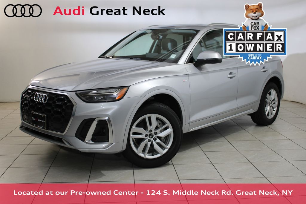 Used 2022 Silver Audi 45 S line Premium image 1