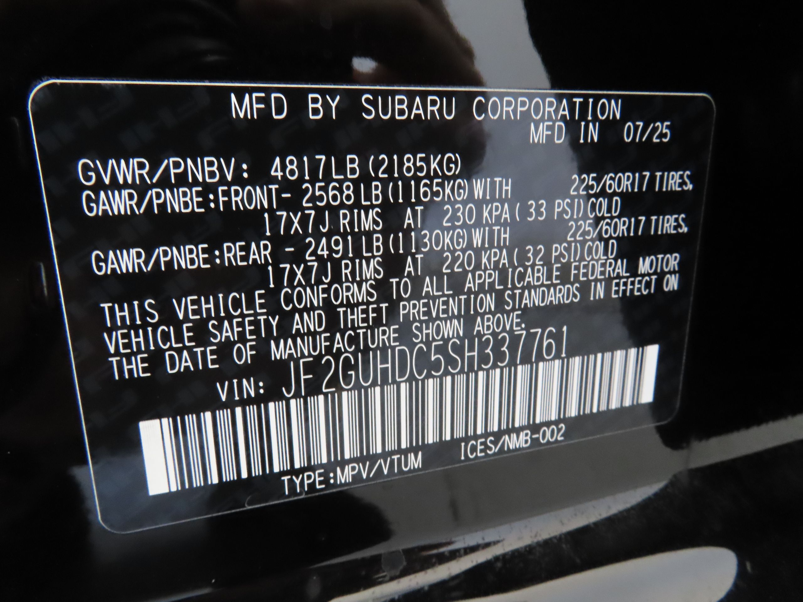 2025 Subaru Crosstrek Premium photo 24