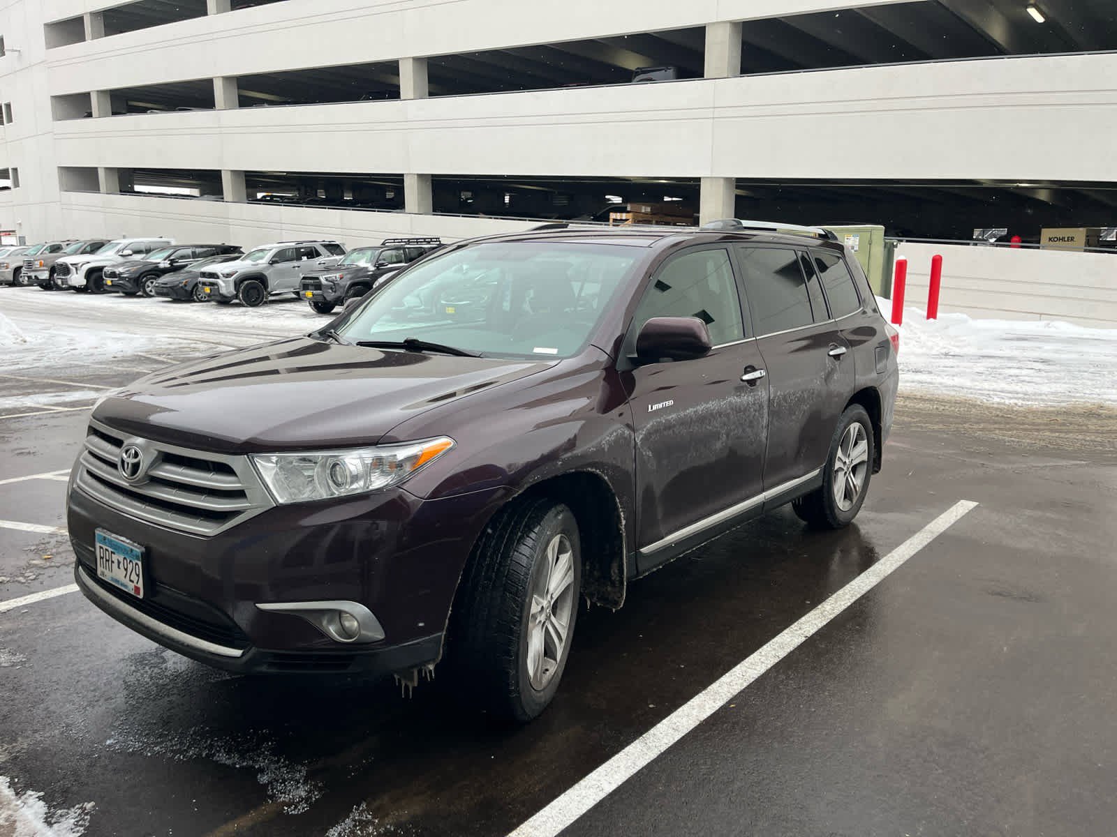Used 2012 Toyota Highlander Limited with VIN 5TDDK3EH4CS118016 for sale in Golden Valley, Minnesota