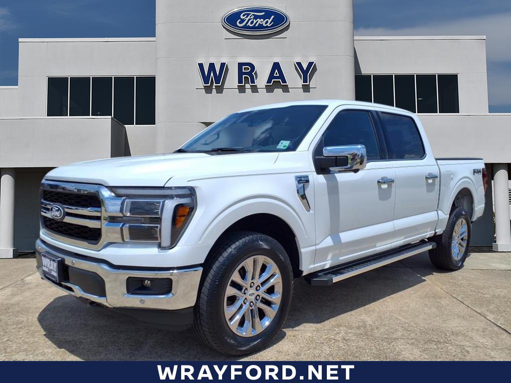New 2025 Star White Metallic Tri-Coat Ford Lariat® image 1
