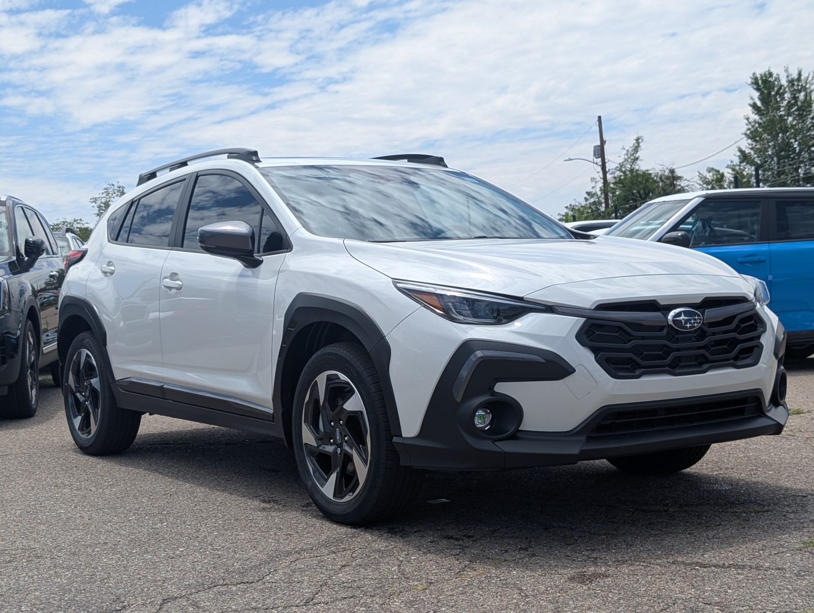 New 2025 Crystal White Pearl Subaru Limited image 1
