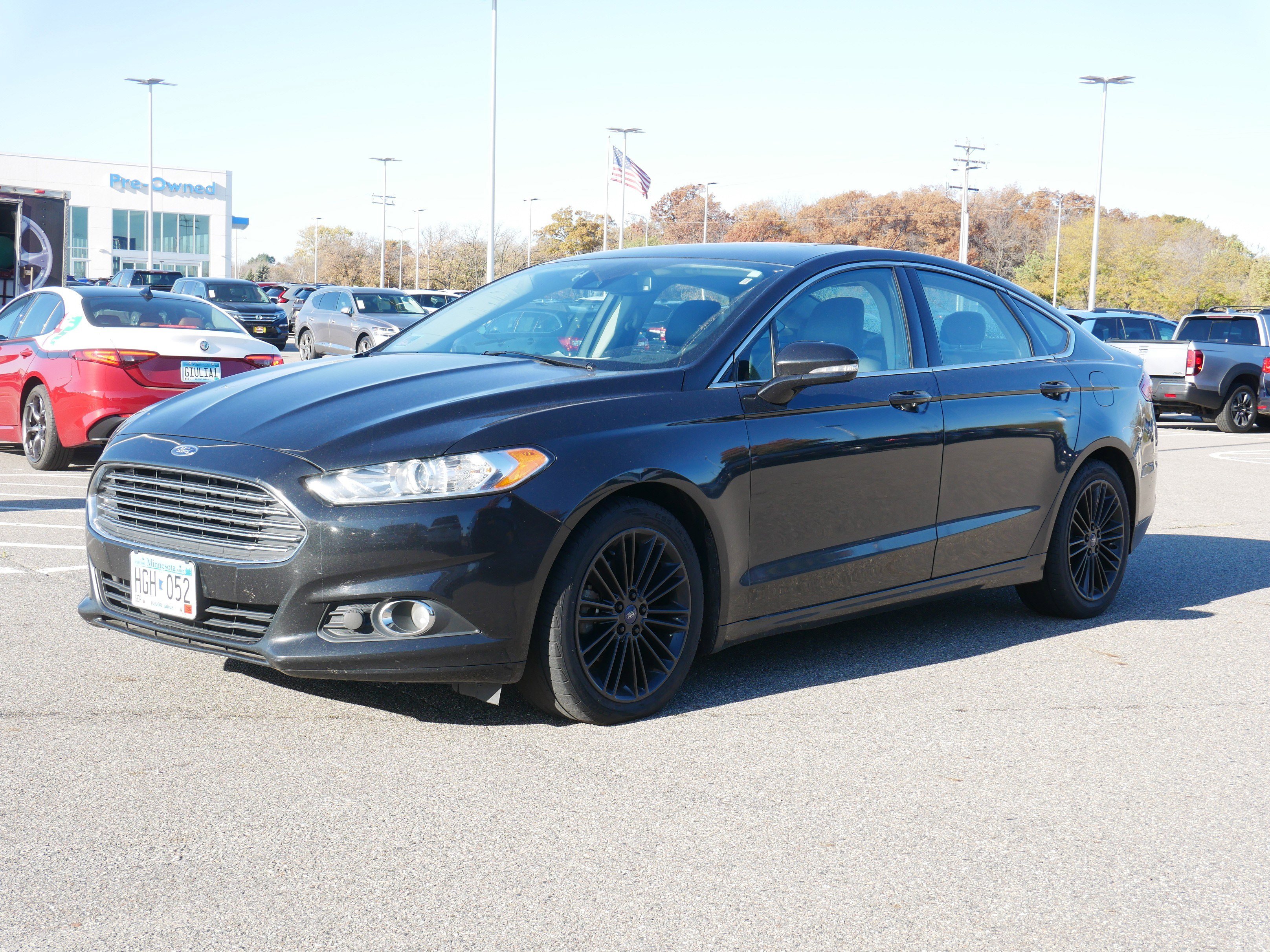 Used 2015 Ford Fusion SE with VIN 3FA6P0HD1FR105108 for sale in Waite Park, Minnesota