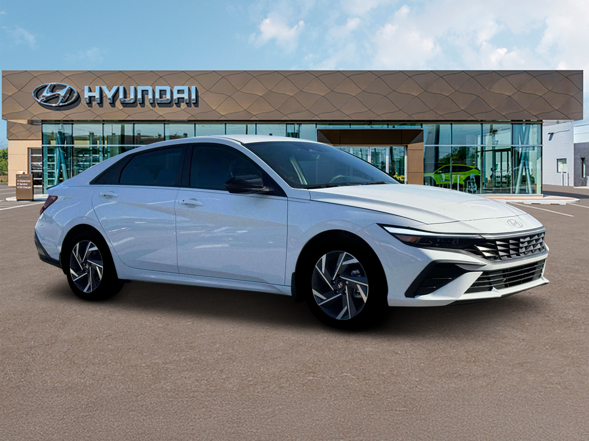 New 2025 White Hyundai SEL Sport image 10