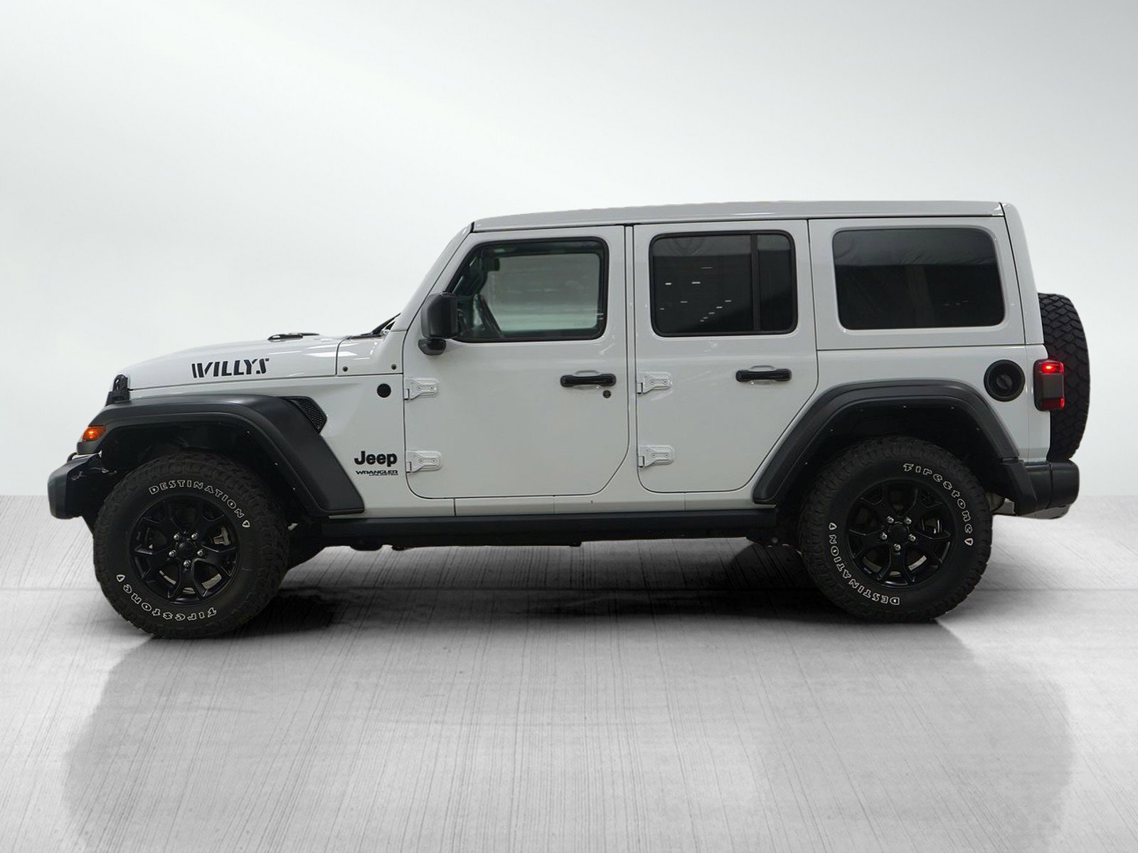 Used 2021 Jeep Wrangler Unlimited Willys with VIN 1C4HJXDN6MW814476 for sale in Hopkins, Minnesota