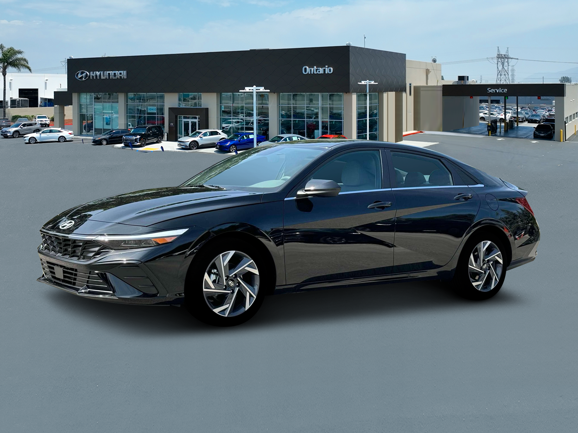 New 2025 Abyss Black Hyundai SEL Convenience image 2