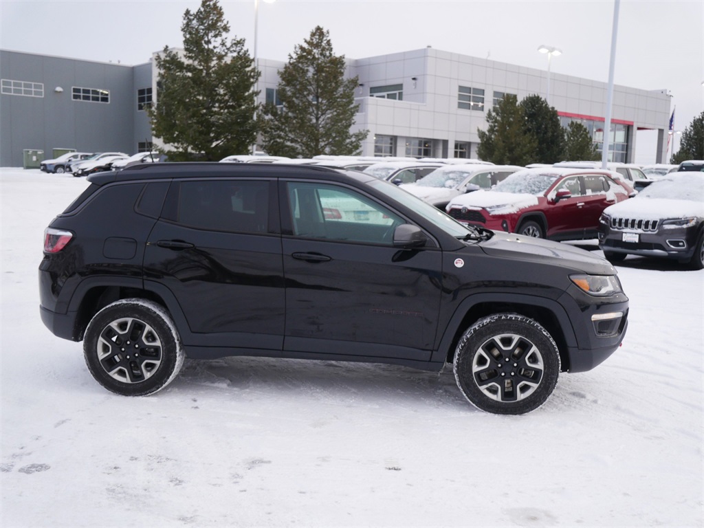 Used 2018 Jeep Compass Trailhawk with VIN 3C4NJDDB7JT367133 for sale in Minneapolis, Minnesota