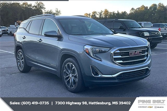 Used 2021 GMC Terrain SLT with VIN 3GKALPEV2ML351059 for sale in Hattiesburg, MS