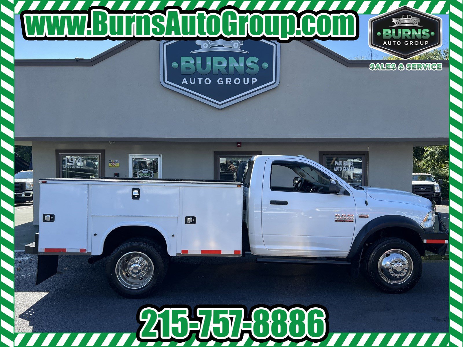 PreOwned 2015 Ram 4500 4×4 9ft Open Utility Regular Cab ChassisCab in