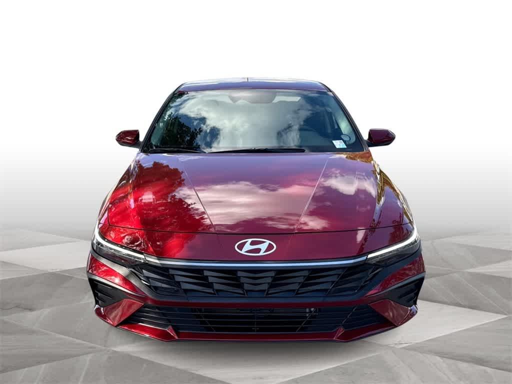 2024 Hyundai Elantra Hybrid Blue photo 3