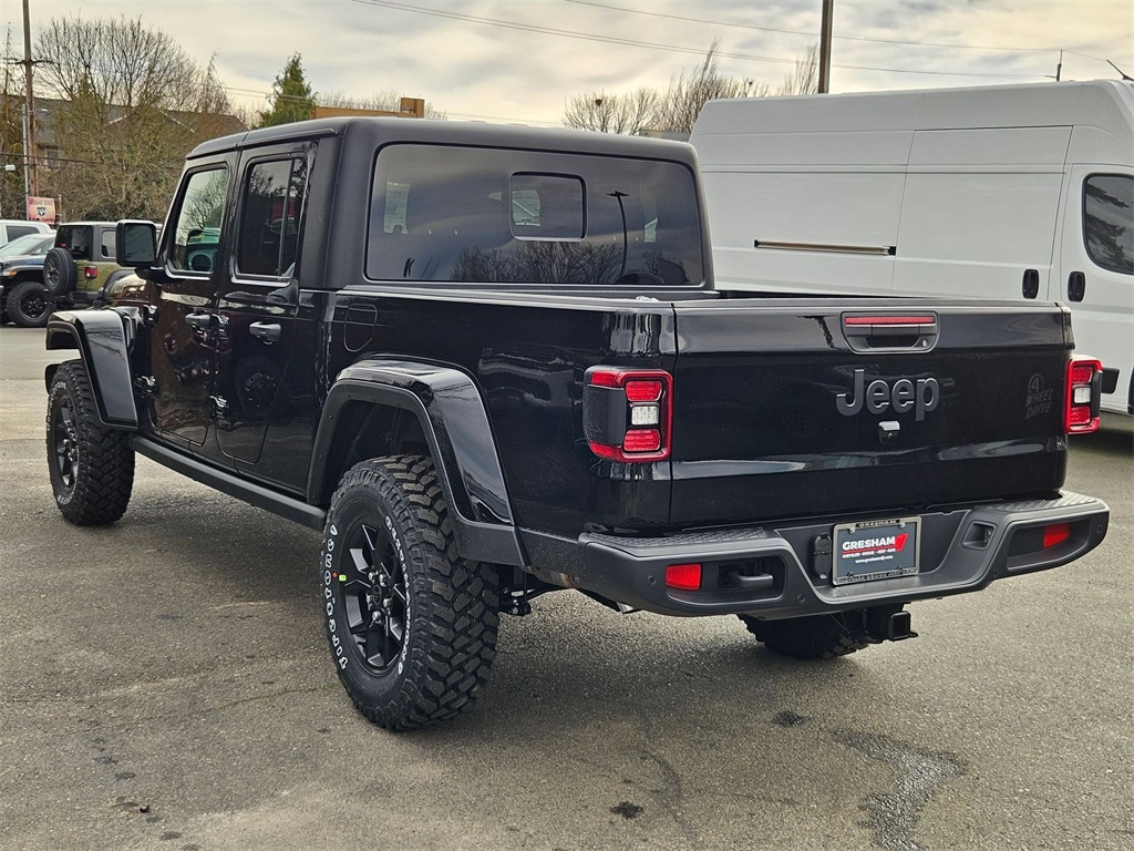2025 Jeep Gladiator Willys photo 5