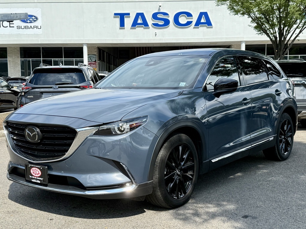 Used 2023 Polymetal Gray Metallic Mazda Carbon Edition image 1