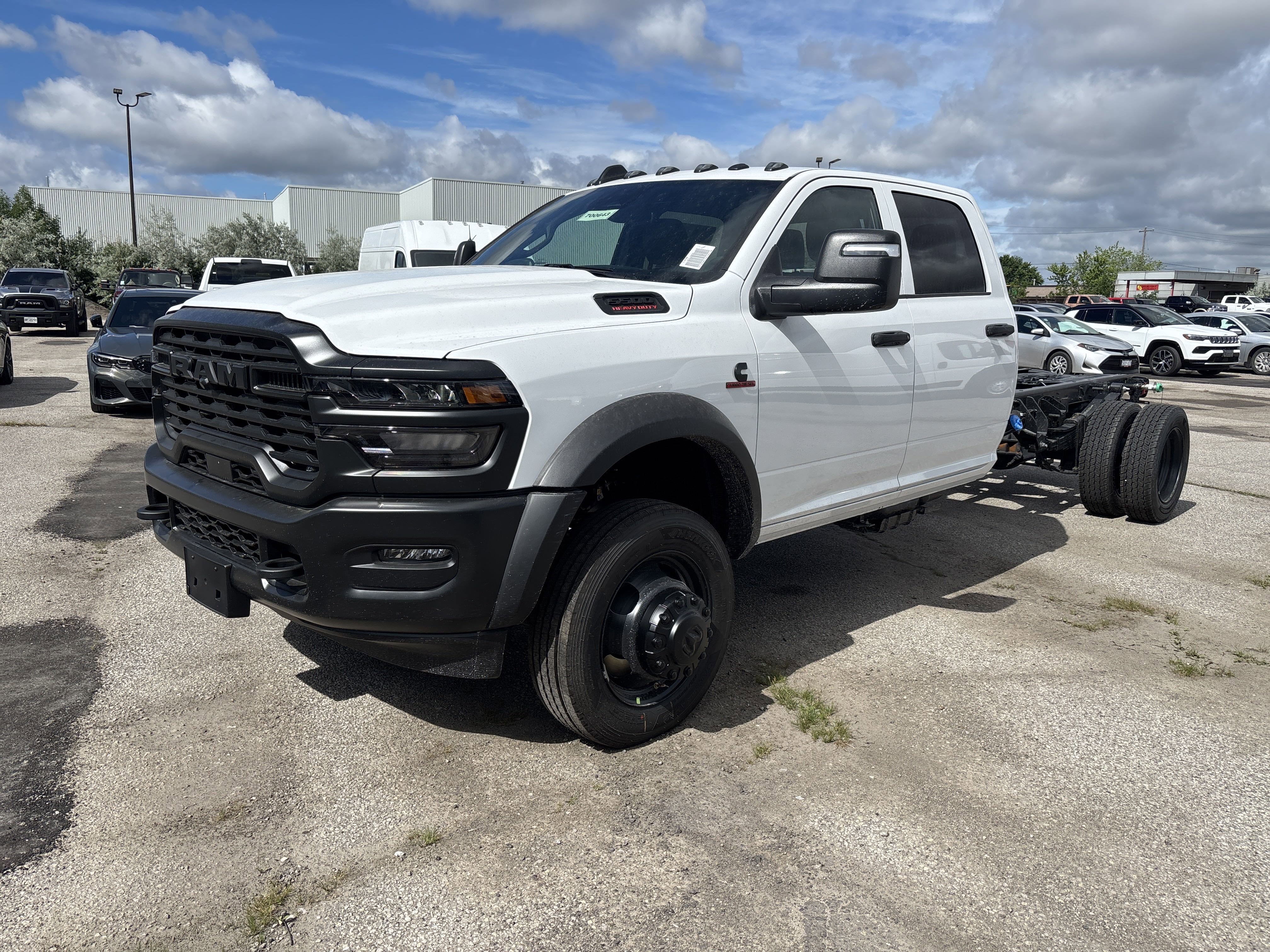 New 2025 Bright White Ram Tradesman image 1