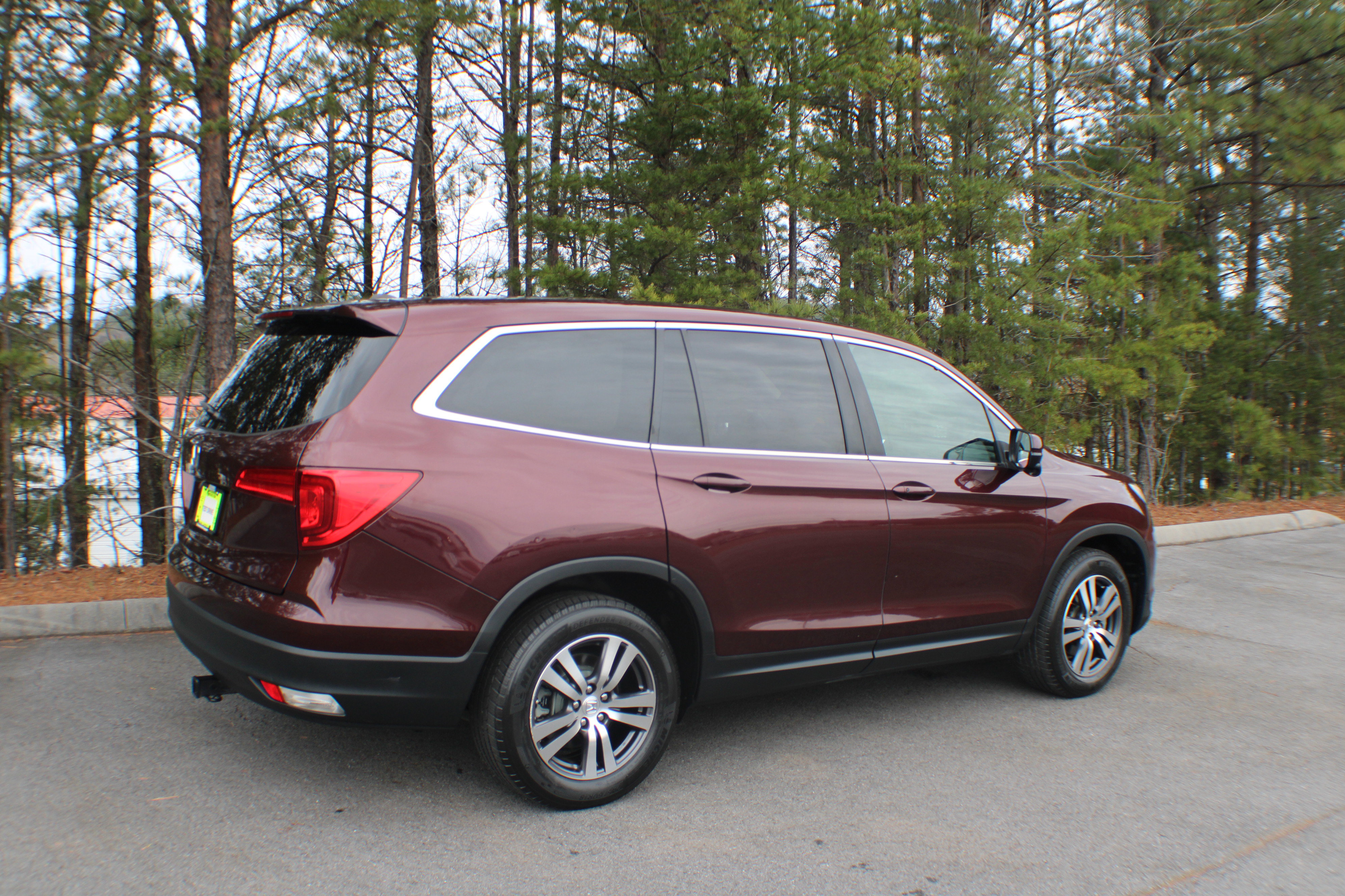 Used 2017 Honda Pilot EX-L with VIN 5FNYF5H57HB031869 for sale in Rome, GA