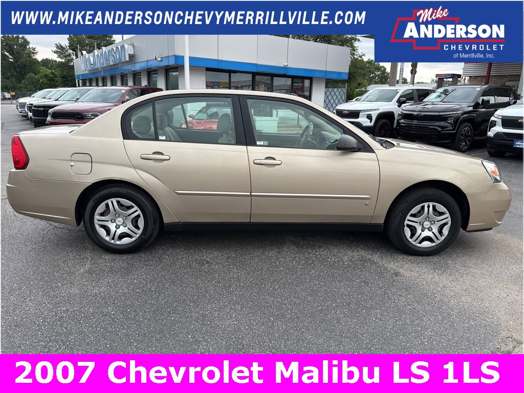 Used 2007 Chevrolet Malibu LS with VIN 1G1ZS57F17F312451 for sale in Merrillville, IN