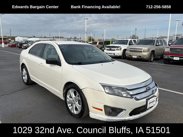 Used 2012 Ford Fusion SE with VIN 3FAHP0HA7CR402703 for sale in Council Bluffs, IA